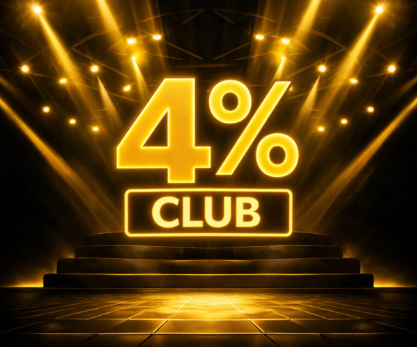 4% club